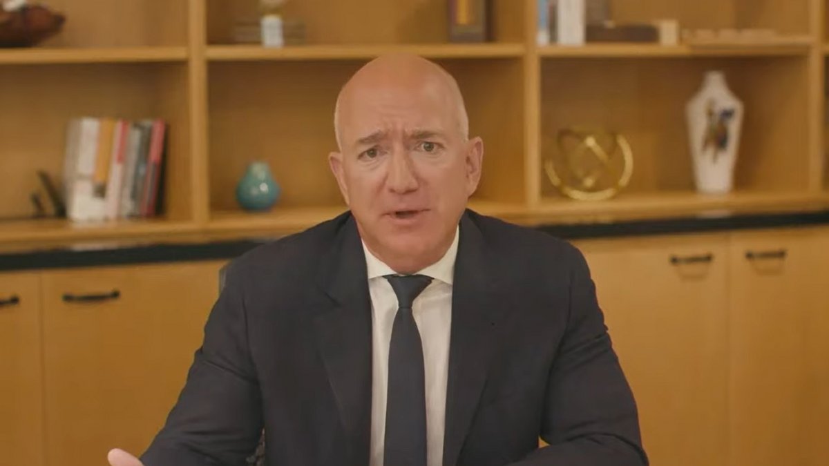 Jeff Bezos, le 29 juillet 2020 (Capture d'écran)