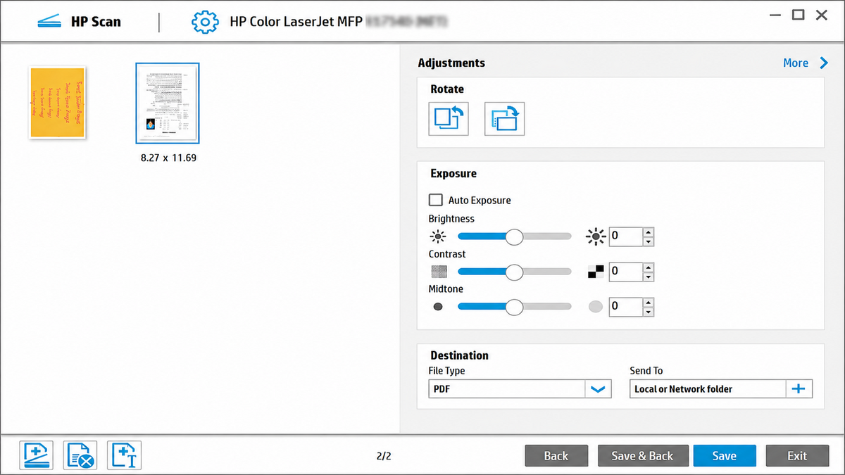 Télécharger HP Universal Scan (gratuit) Windows - Clubic