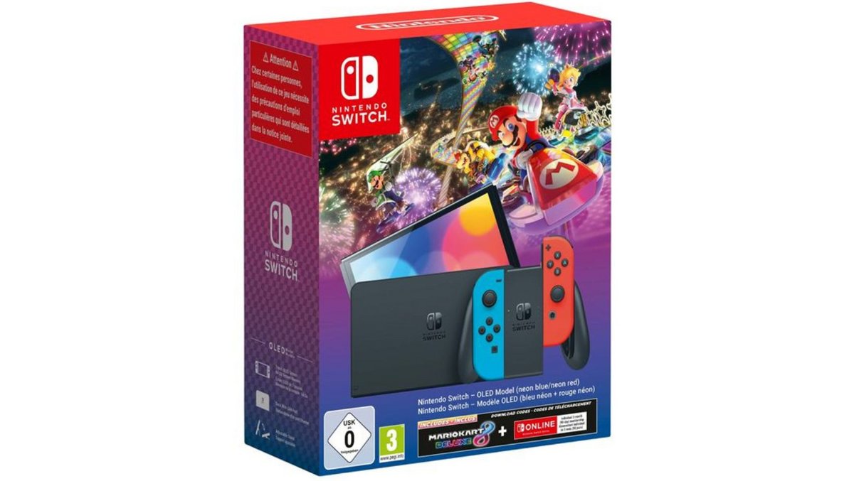 La Nintendo Switch Modèle OLED Mario Kart 8 Deluxe