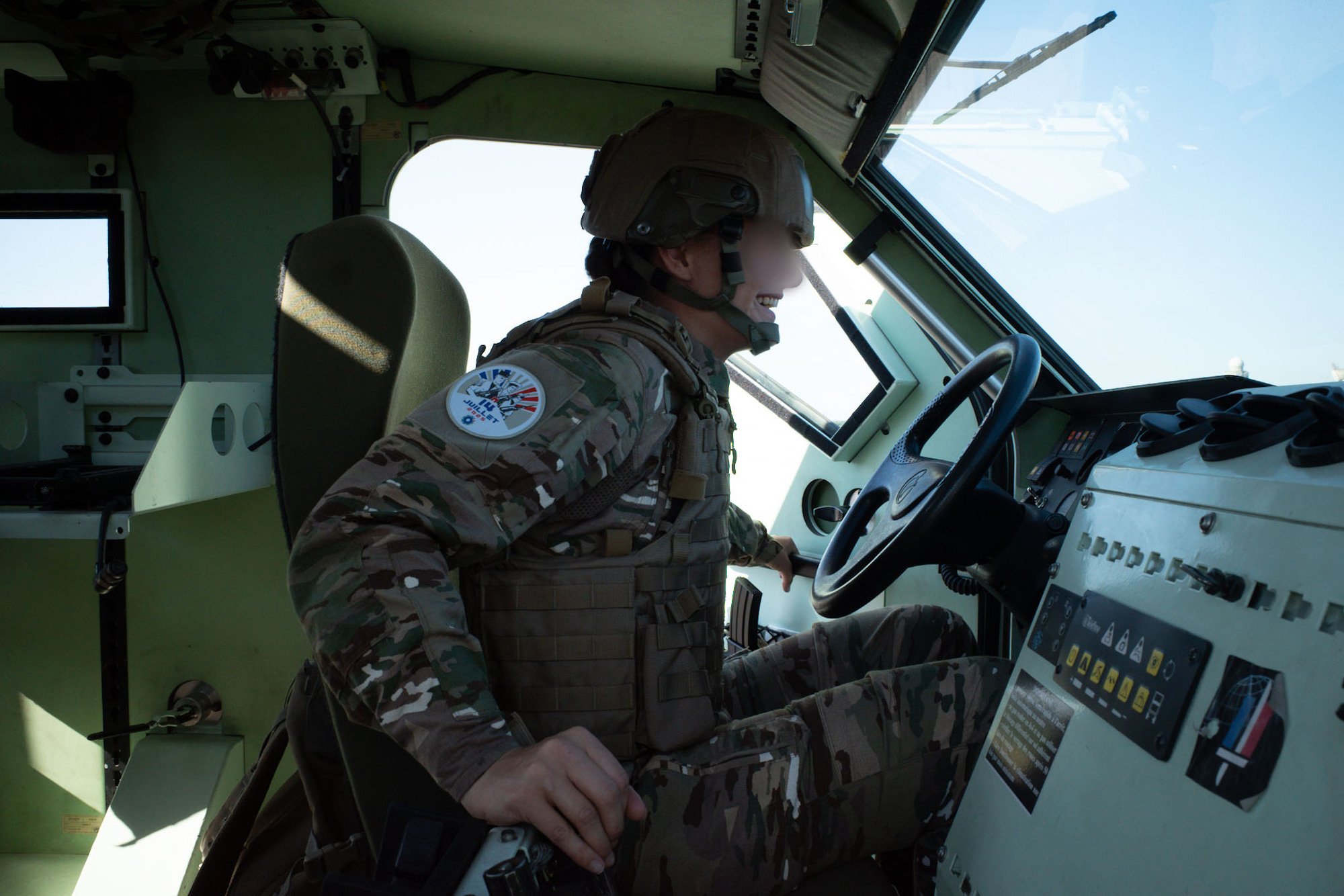 Ici lors du défilé militaire du 14 juillet © 54e régiment de Transmissions / ministère des Armées