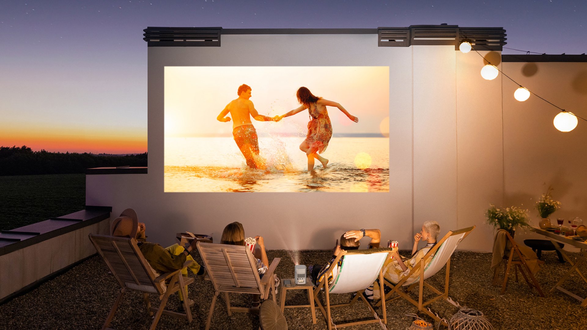 Le cinéma vous suit même en vacances avec le Xgimi MoGo 2 © Xgimi