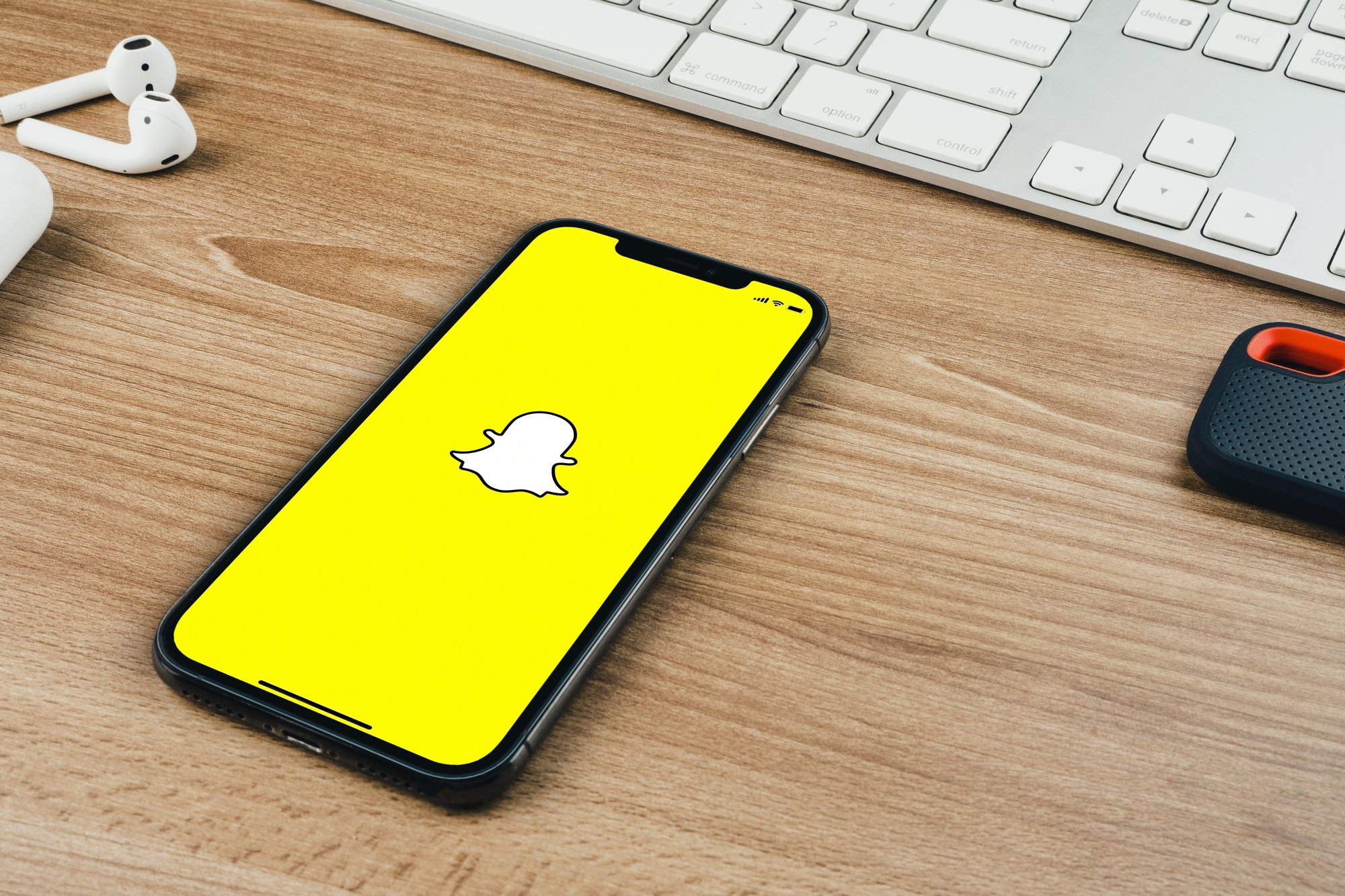 Snapchat étoffe les possibilités offertes par son abonnement payant © Shutterstock