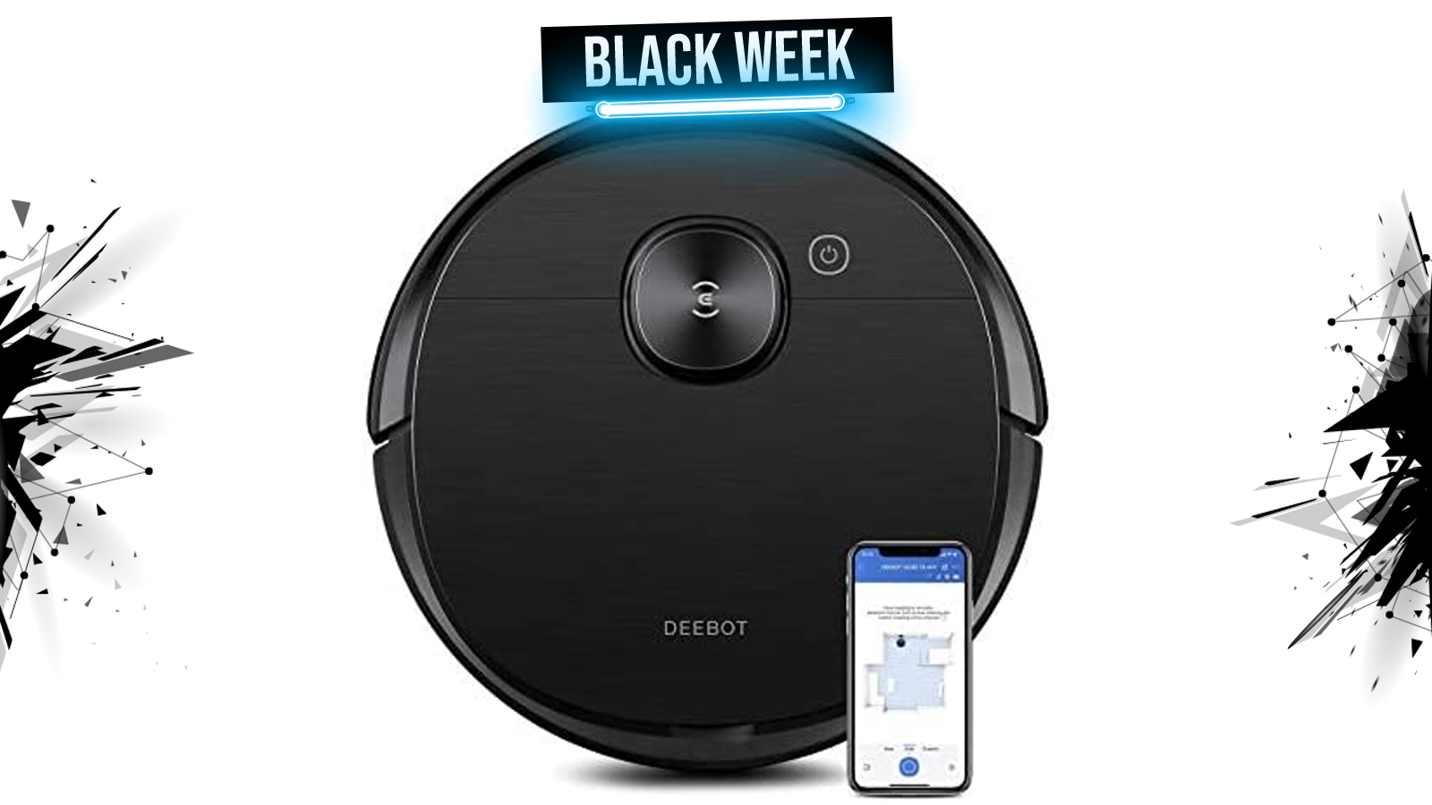 deebot ozmo t8 black friday 1600