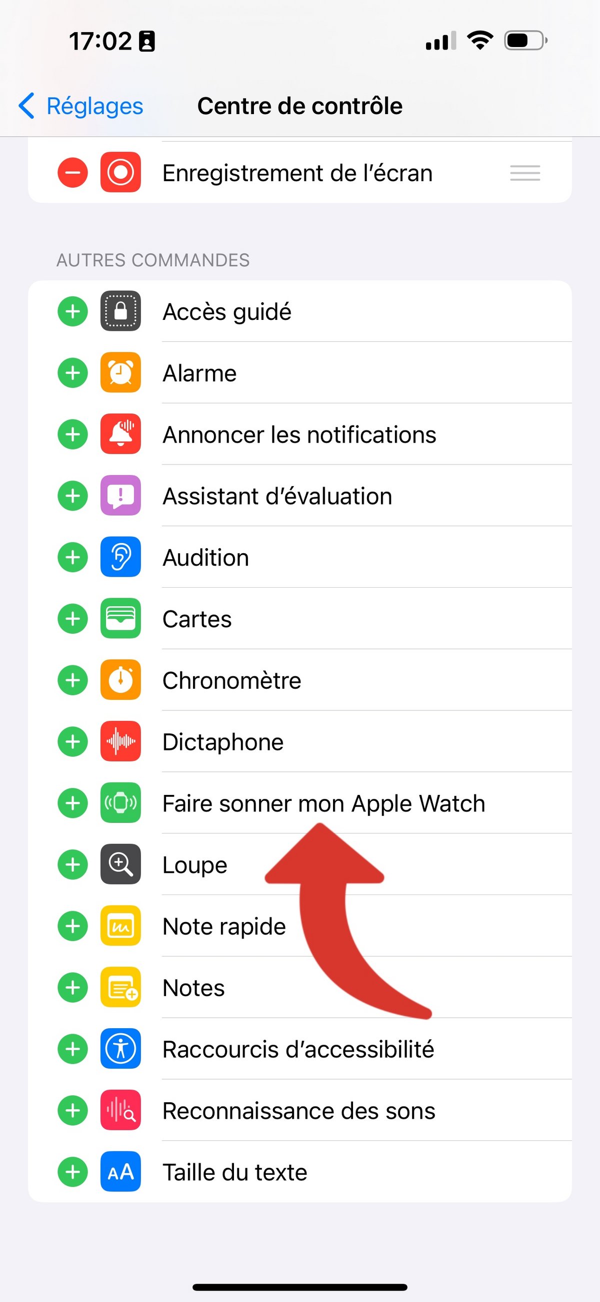 iOS Sonner Apple Watch