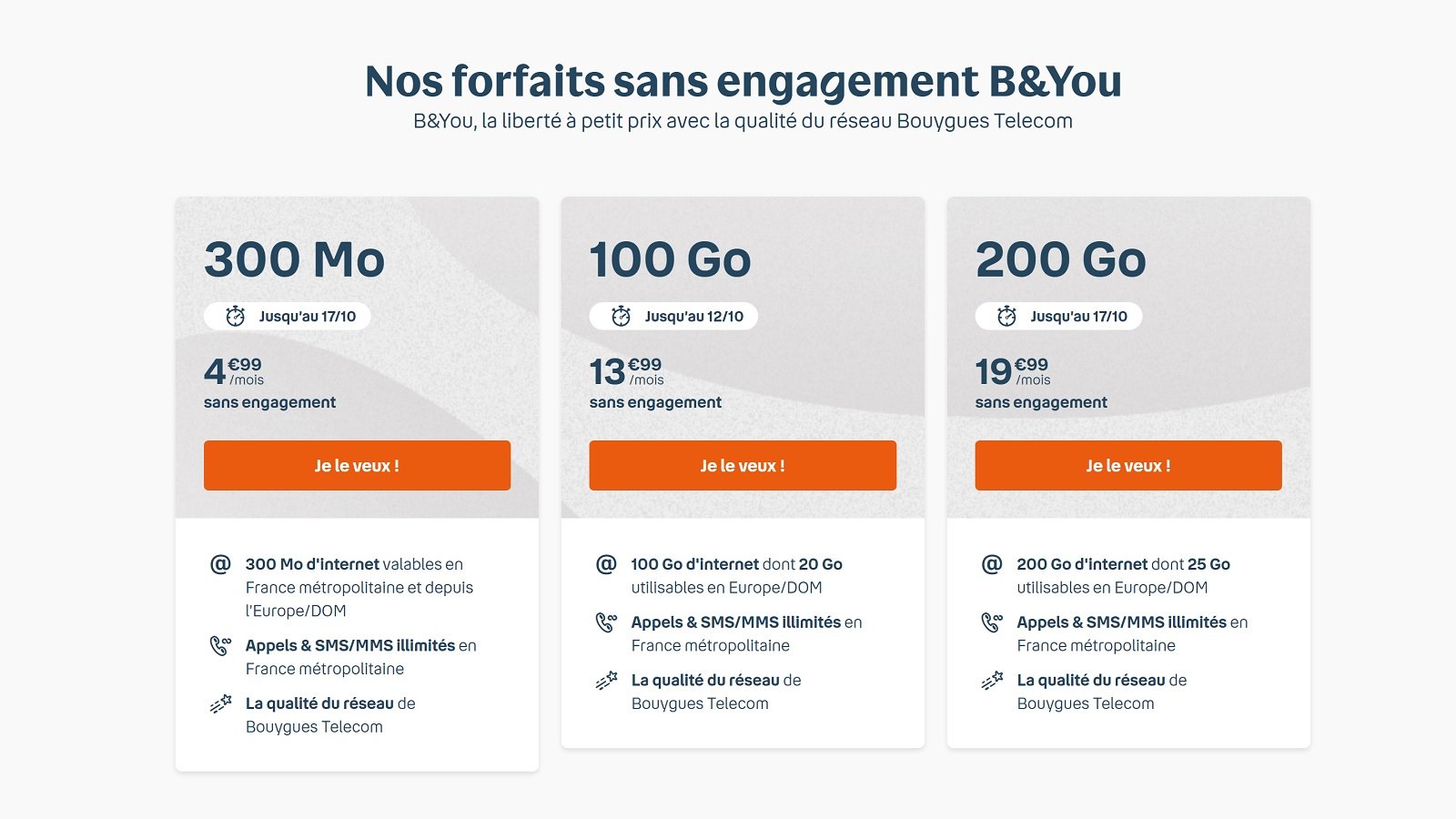 B&You a l'abonnement qu'il vous faut