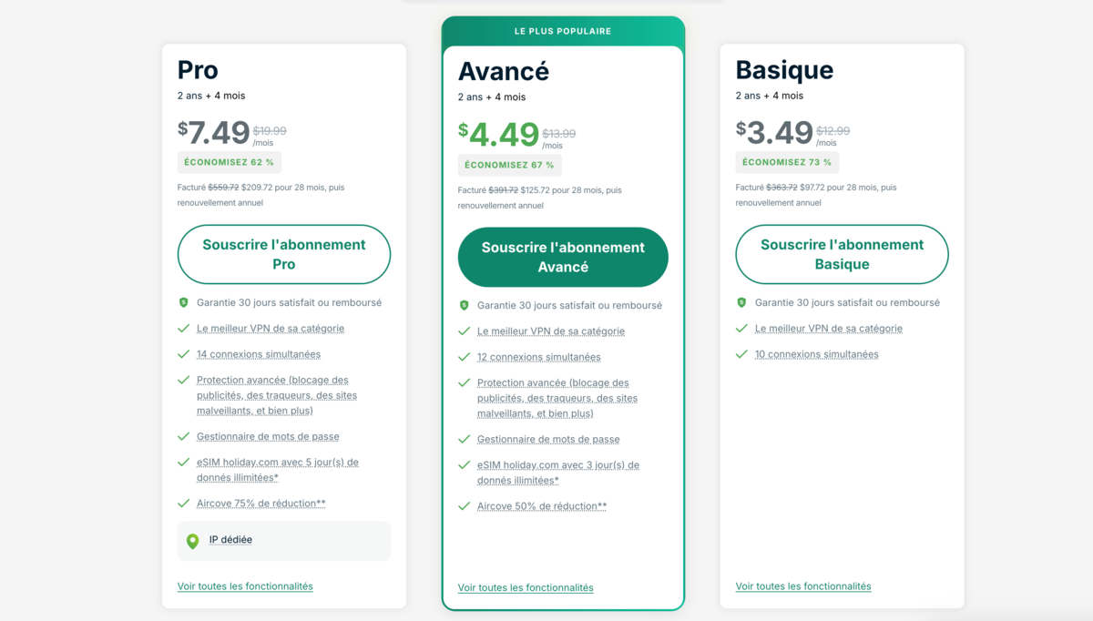 Promo ExpressVPN : le VPN star passe sous la barre des 3 €/mois © Clubic