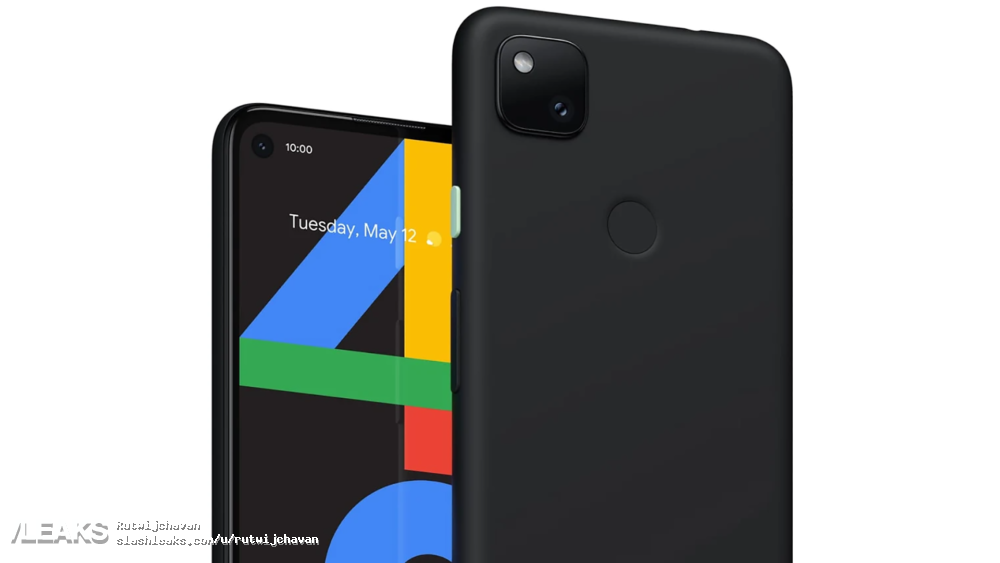 Le design supposé du Pixel 4a. © Slashleaks