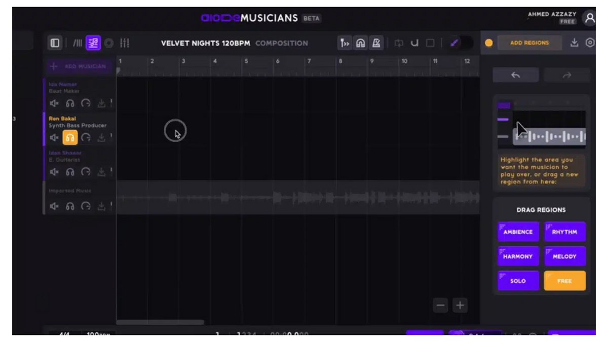 Aiode révolutionne la création musicale moderne grâce à une IA éthique et à des “musiciens virtualisés” inspirés de vrais interprètes, permettant de générer des samples, composer des morceaux complets et intégrer la musique dans tout type de workflow - © Aiode