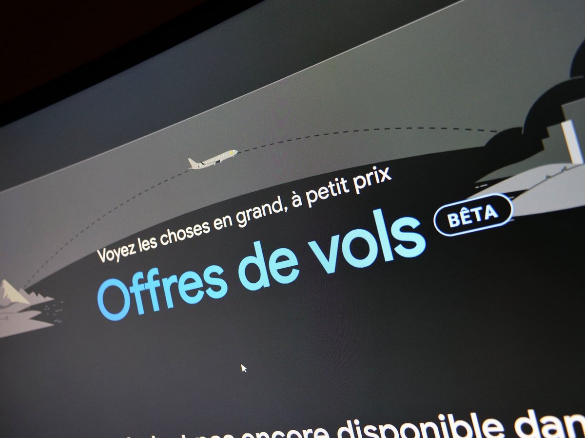 L'outil Offres de vols, ou Flight Deals dans sa version originale, se dévoile © Alexandre Boero / Clubic