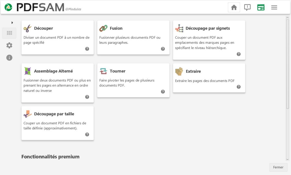 Avec PDFsam Basic, vous pouvez facilement réorganiser les pages de vos fichiers PDF, les diviser en plusieurs documents ou les fusionner en un seul fichier. © Clubic