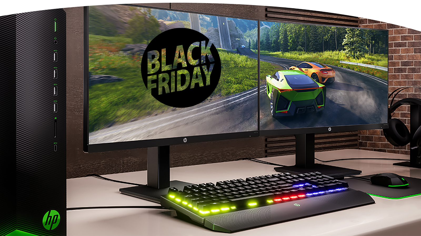 L'écran PC gamer HP X27qc