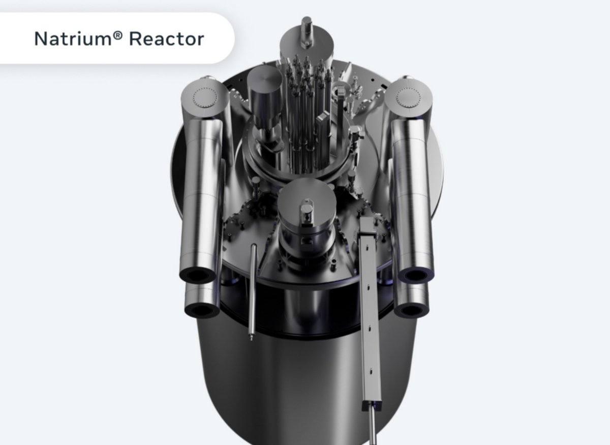 Visuel d'un réacteur Natrium. © TerraPower