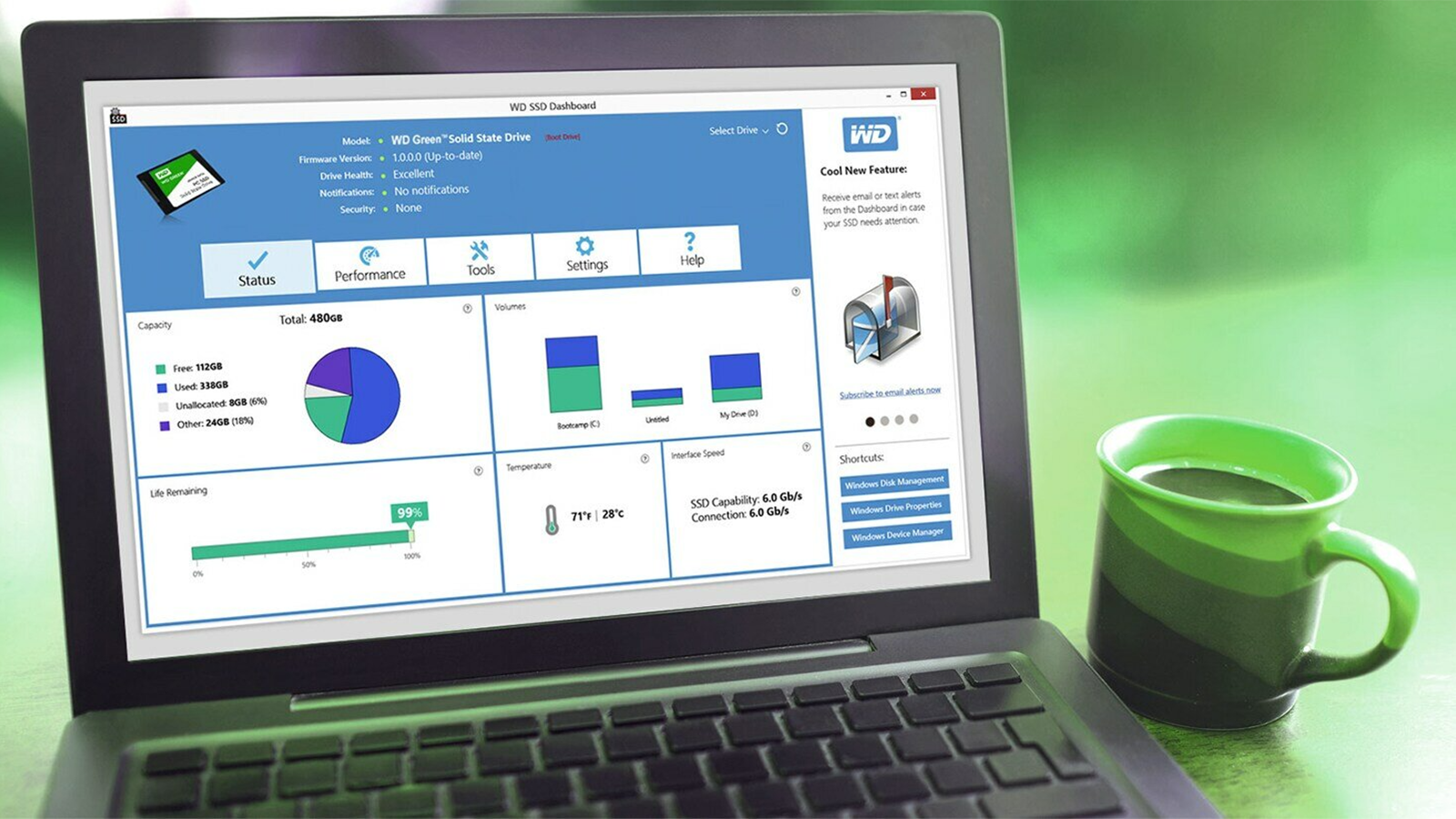 La fiabilité du SSD WD Green en action