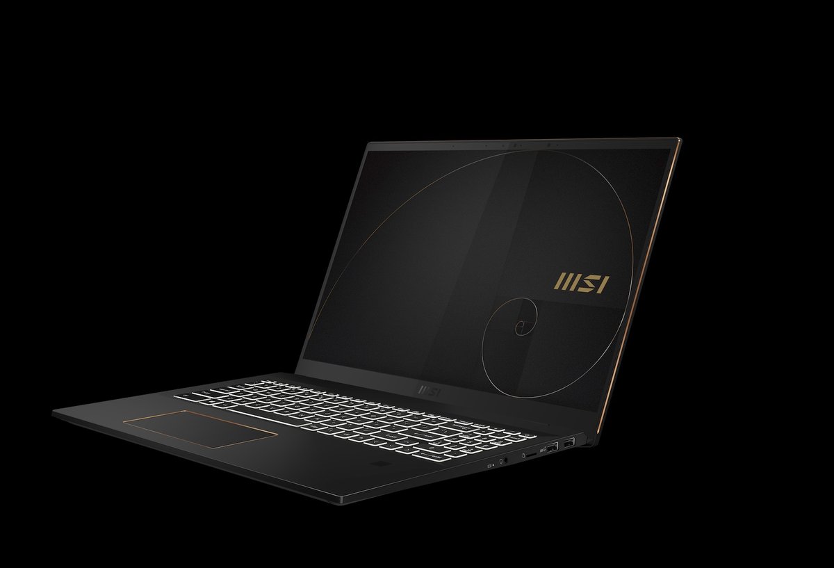 Ici, le Summit E16 Flip // © MSI