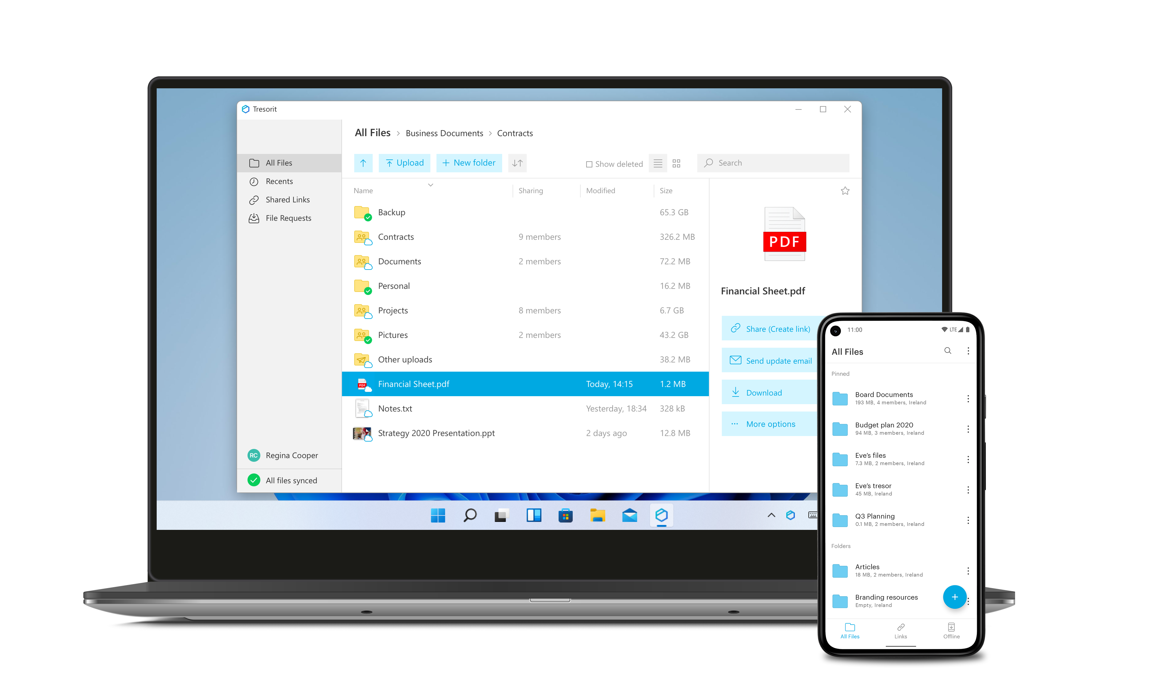 Clubic - Notre avis sur Tresorit