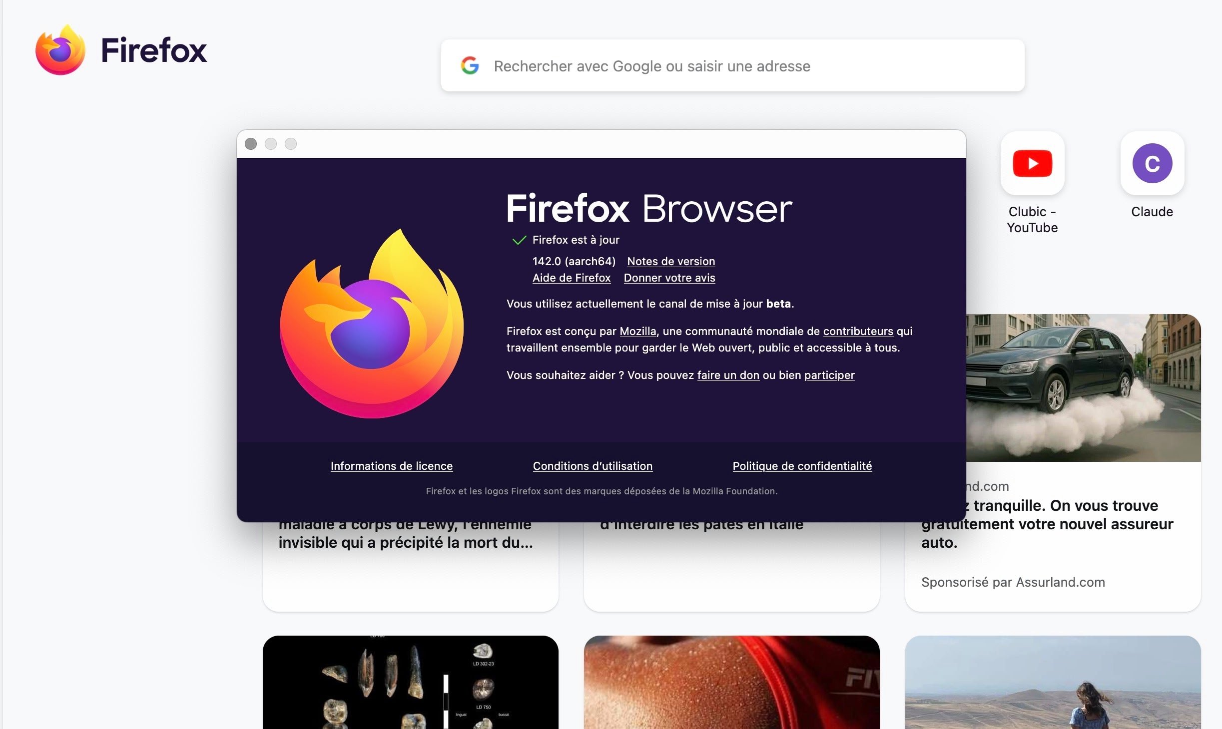 Avec l'API browser.llm, Mozilla veut faire de l'IA locale la nouvelle norme pour les extensions Firefox. © Clubic