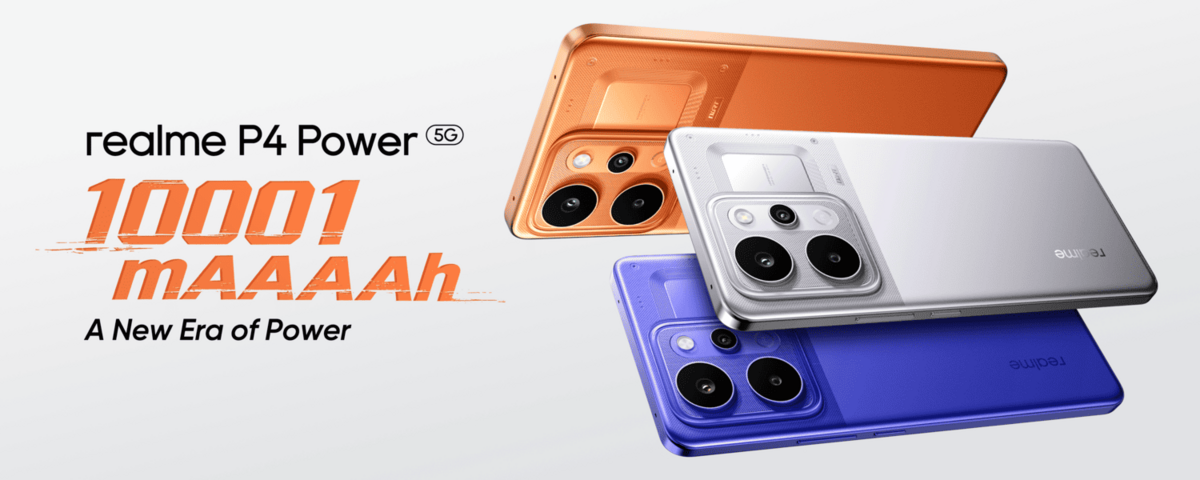 Le P4 Power est disponible en trois couleurs. ©Realme
