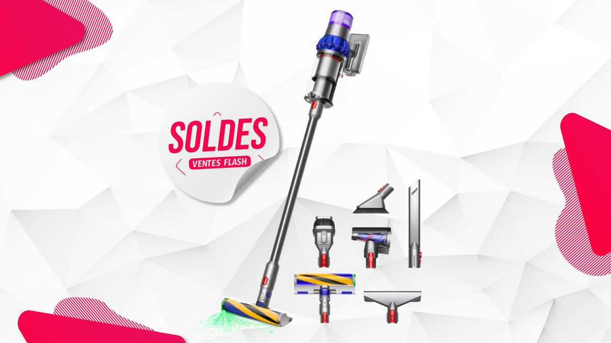 L'aspirateur sans fil Dyson V15 Detect Fluffy à 599€