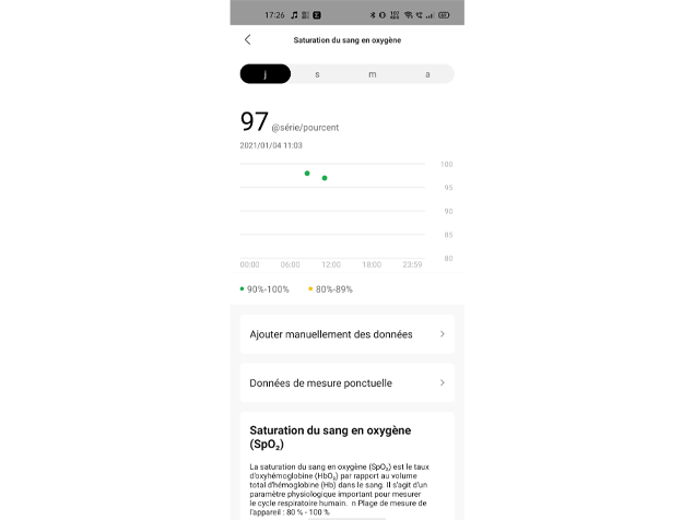 Amazfit spO2