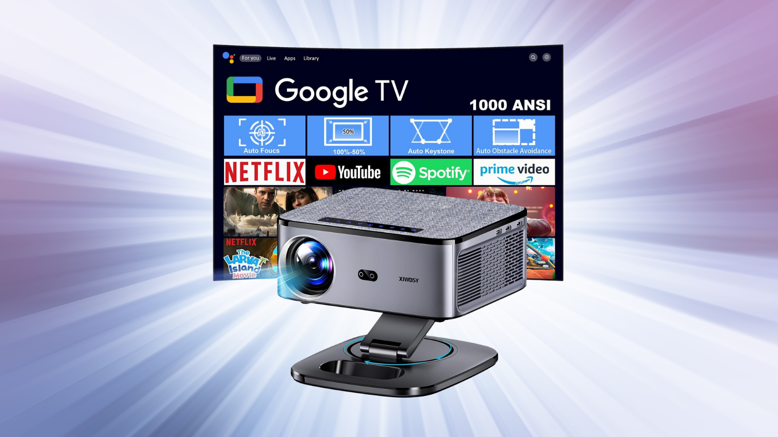 Ce vidéoprojecteur 4K à -47 % transforme votre salon en véritable cinéma © clubic