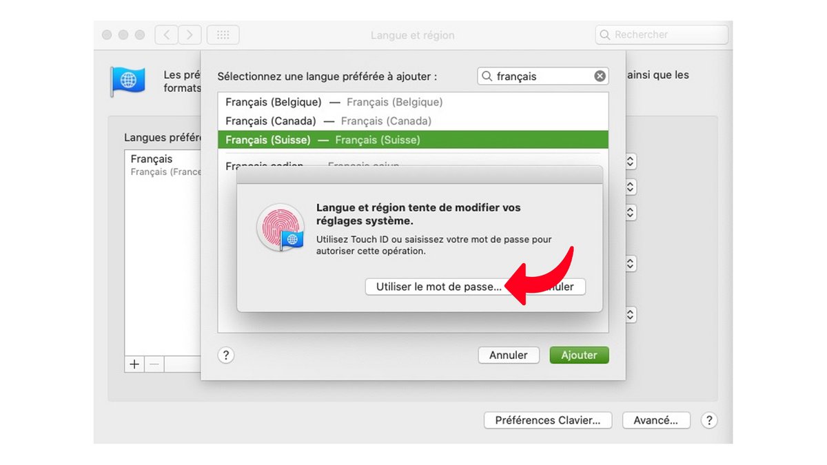 tuto safari changer langue