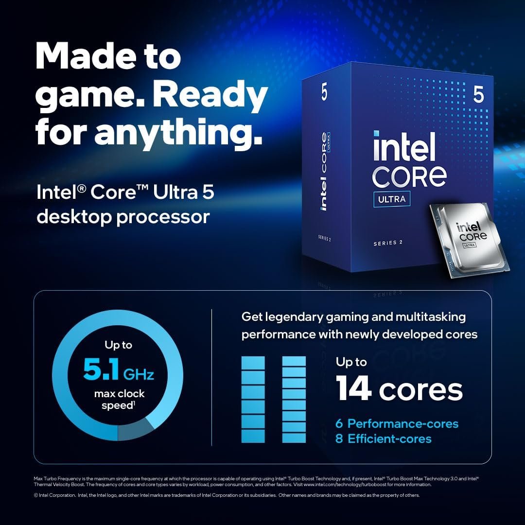 Intel Core Ultra 5 235 et 5 225F
