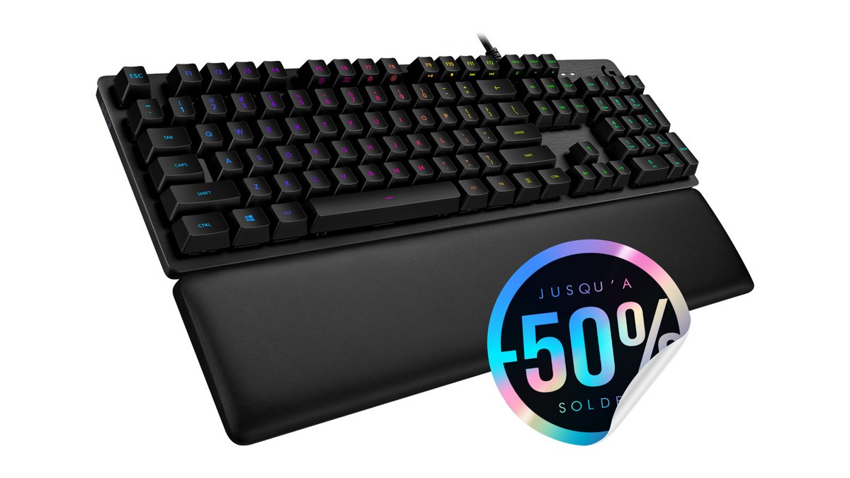 Le clavier Logitech G513