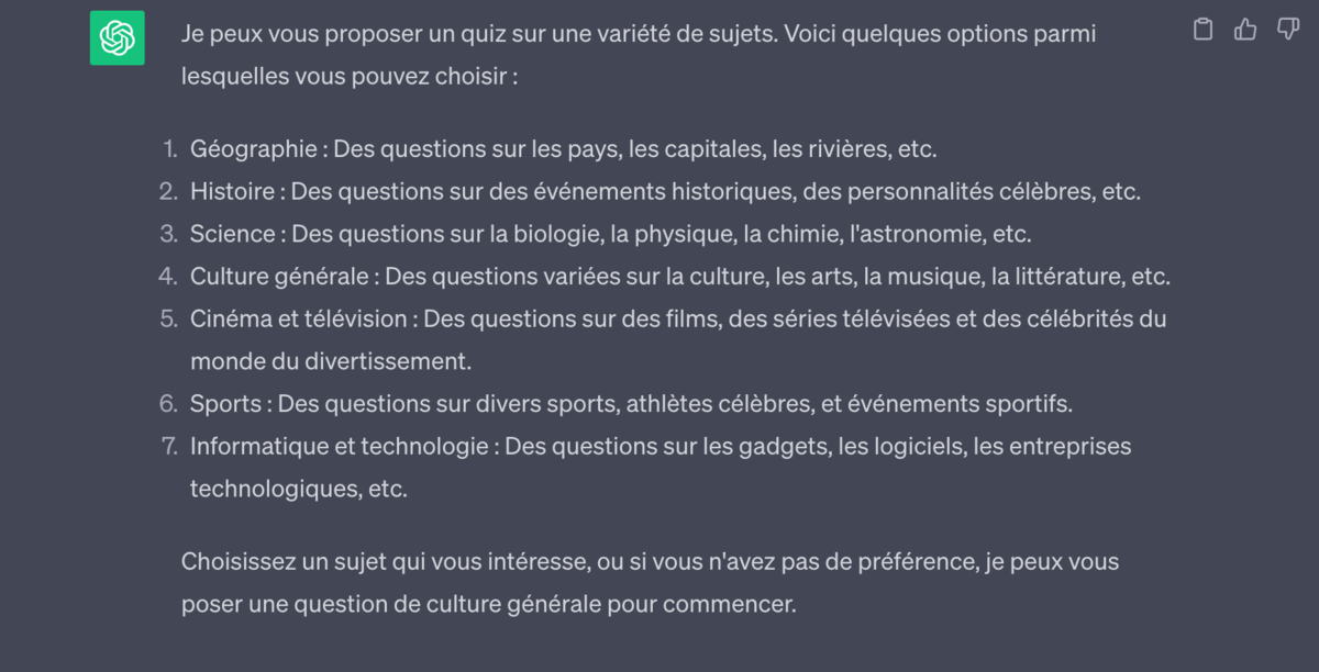 chatgpt jeu quiz