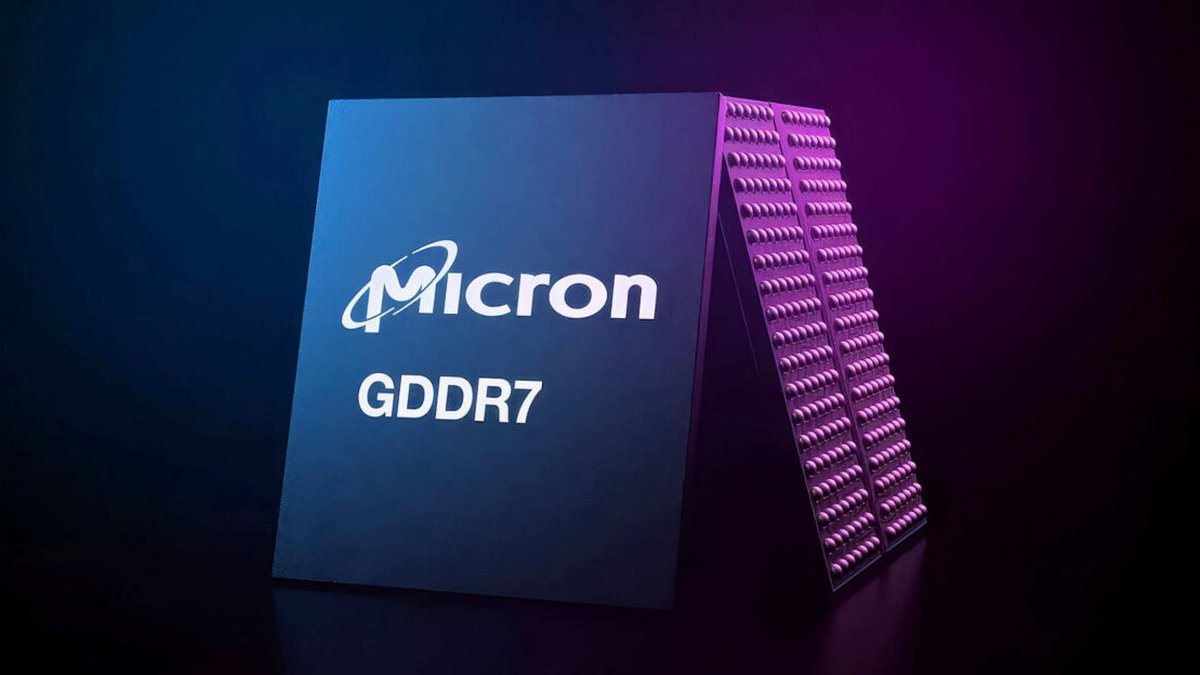 Micron a été l'une des premières à annoncer sa GDDR7 © Micron