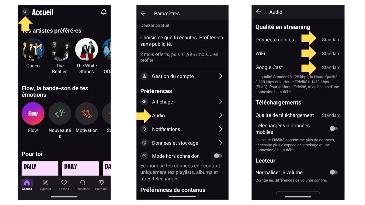 Améliorez la qualité audio du streaming © Mia Ogouchi pour Clubic