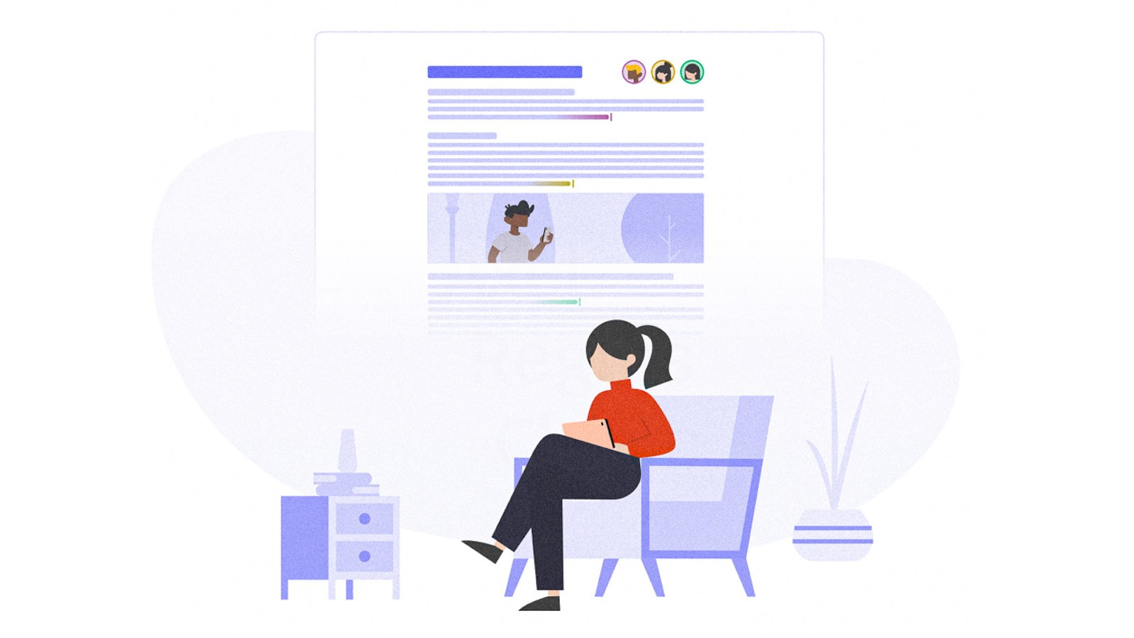 Avec Docs, collaborez et rédigez en temps réel, sans contrainte de mise en page - © Gouvernement français