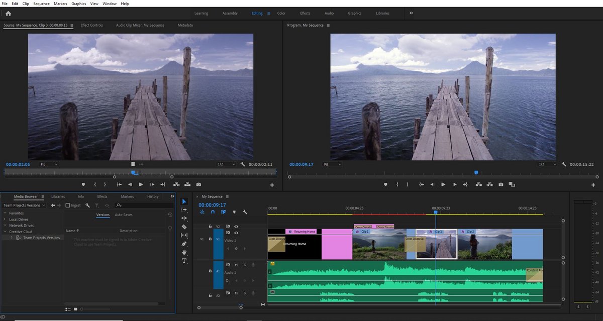 Obtenez des rendus vidéos professionnelles avec Premiere Pro