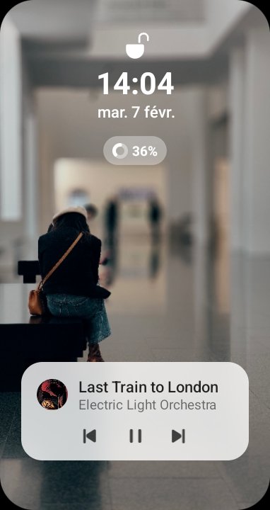 Quelques widgets de l'écran externe