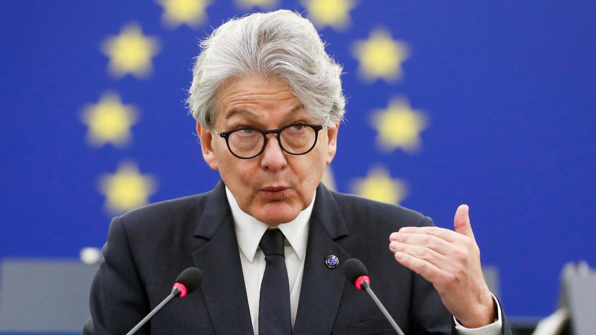 Thierry Breton, commissaire européen au Marché intérieur © Pool New / Reuters