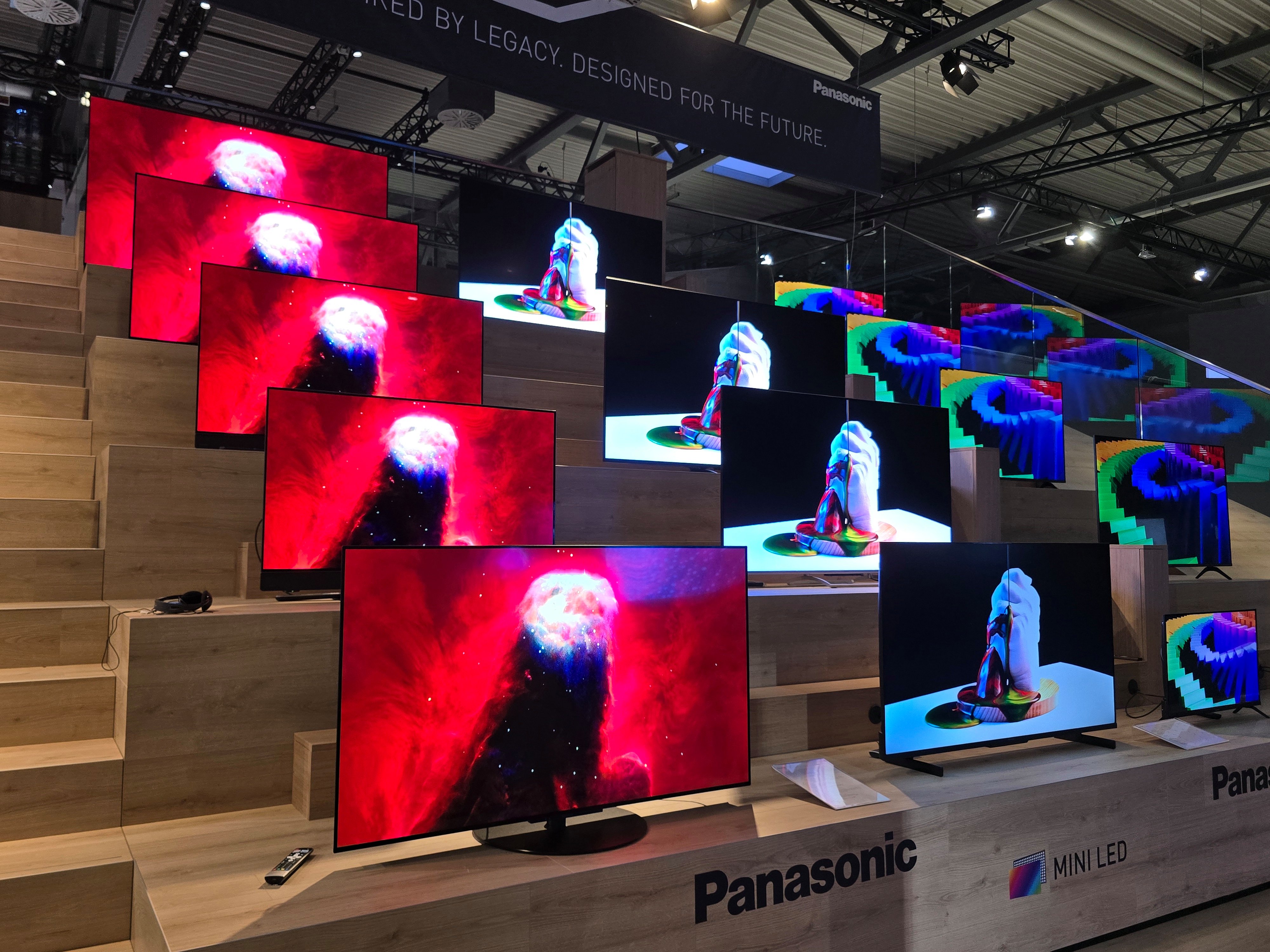 Peu de nouveautés en OLED, hormis un nouveau Z85C qui devrait arriver dans l'année.  © Matthieu Legouge