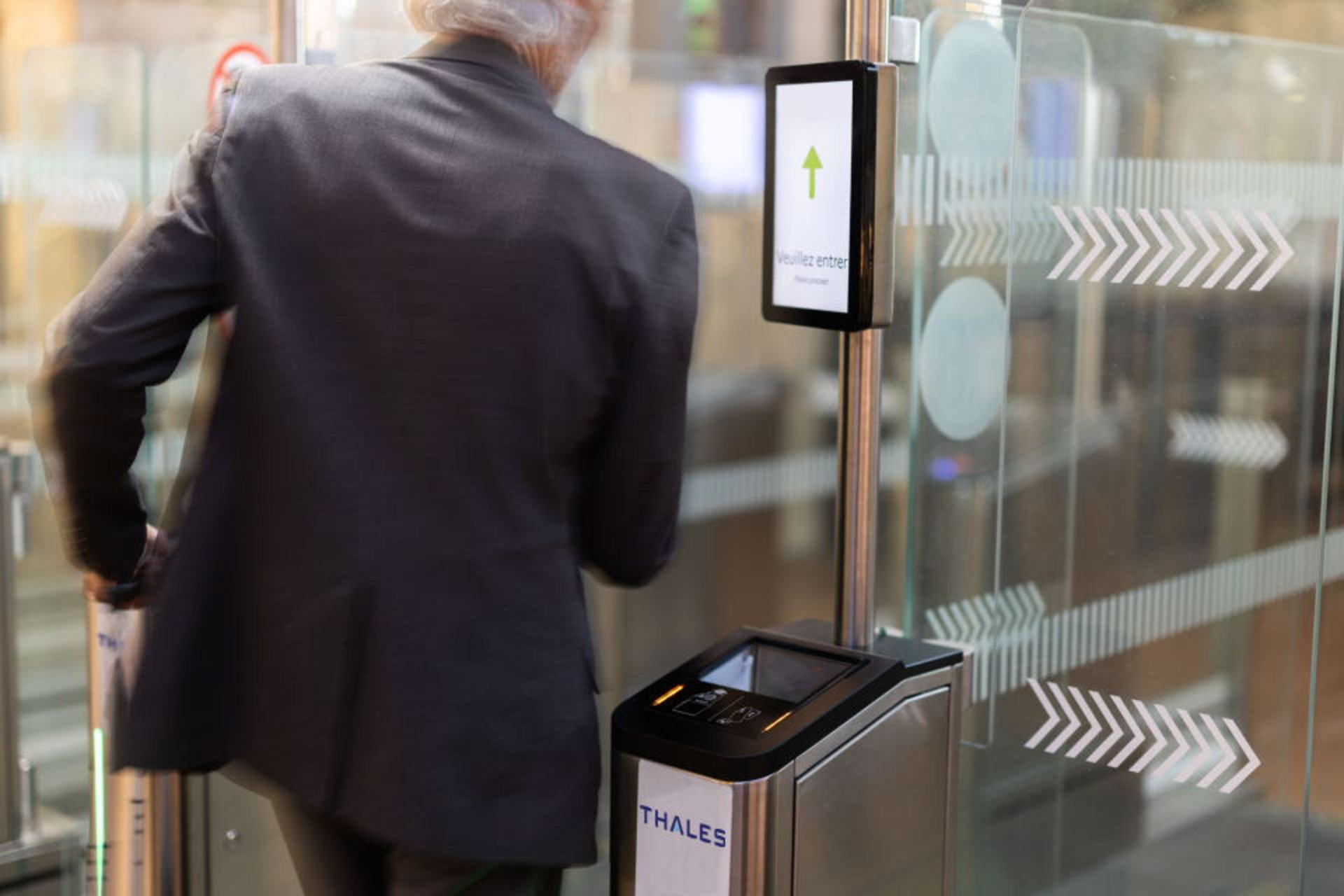 Le dispositif automatisé de contrôle aux frontières de Thales © Thales