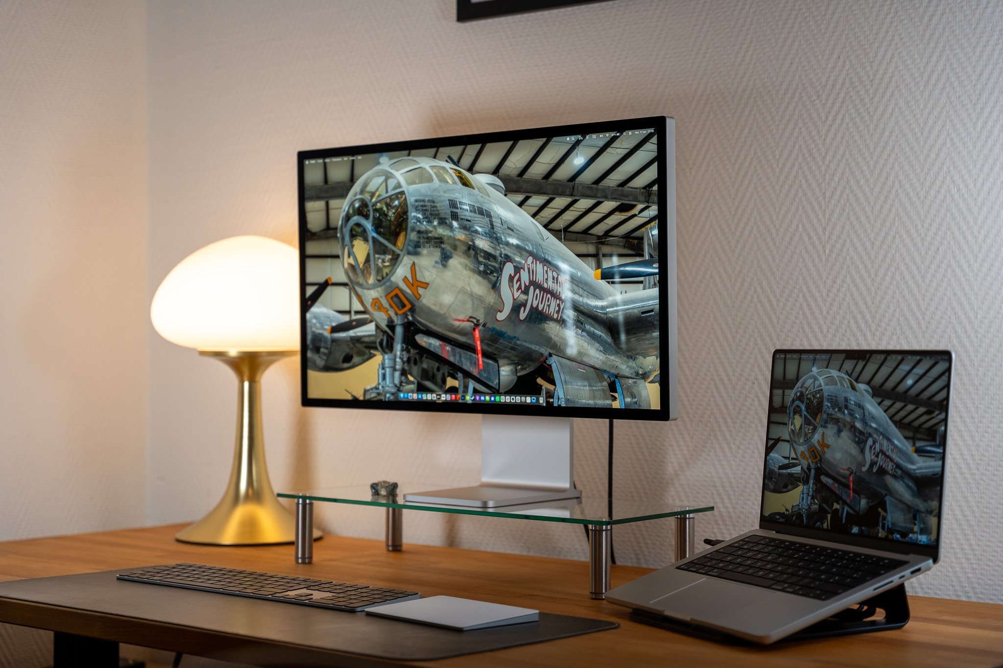 Le Studio Display 2026, qu'Apple France m'a fait parvenir en prêt. © Nathan Le Gohlisse pour Clubic