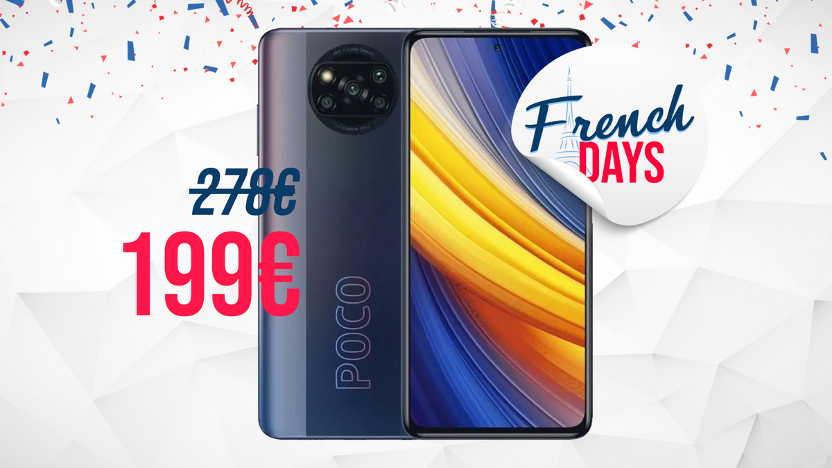 Xiaomi Poco X3 Pro 128Go bp french days