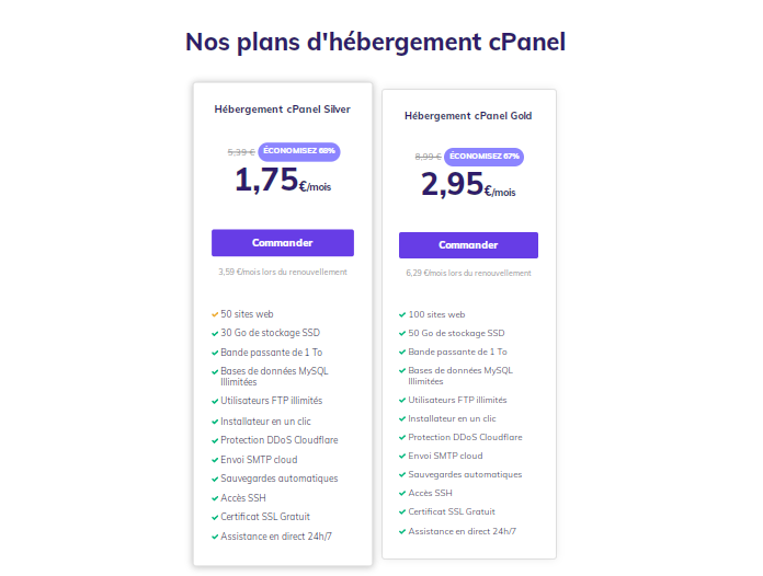 Hostinger - Offre 2024 pour l'hébergement cPanel