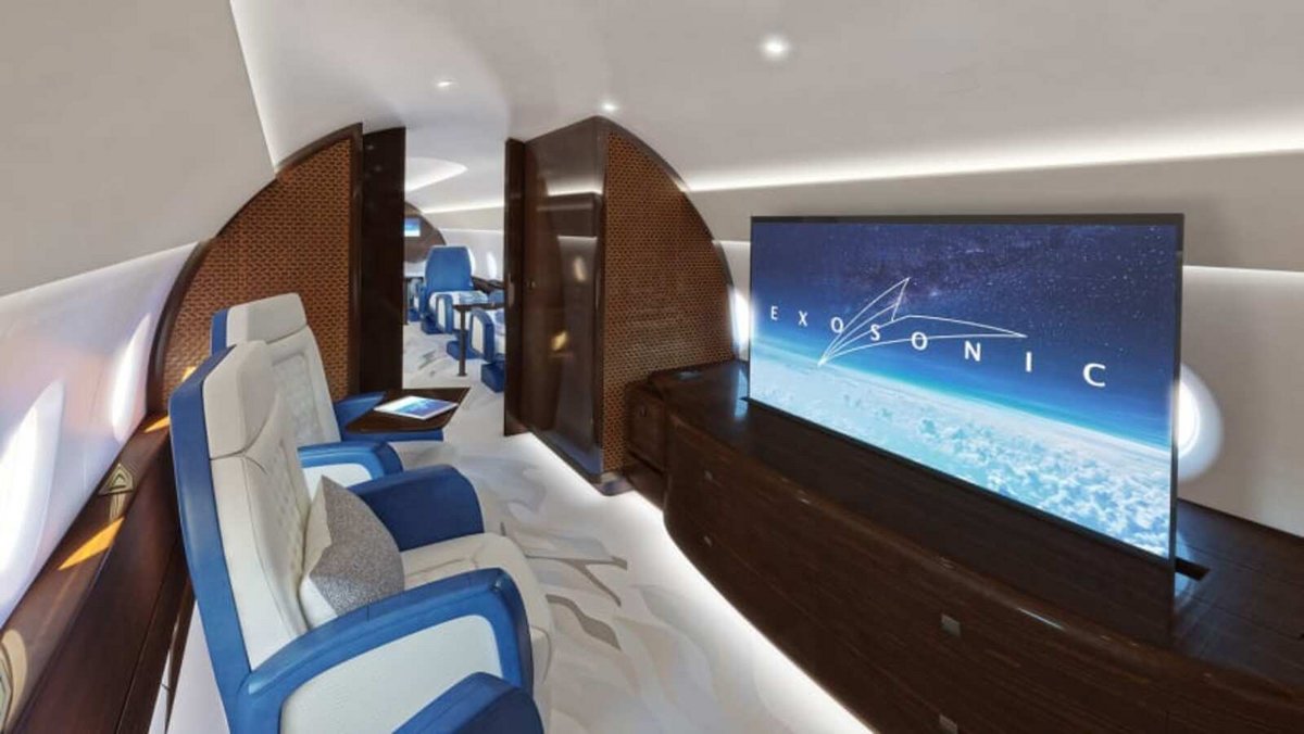 Plutôt sympa l'intérieur avec, imagine-t-on, un petit écran 16K sympa :) (© Exosonic/CNN)