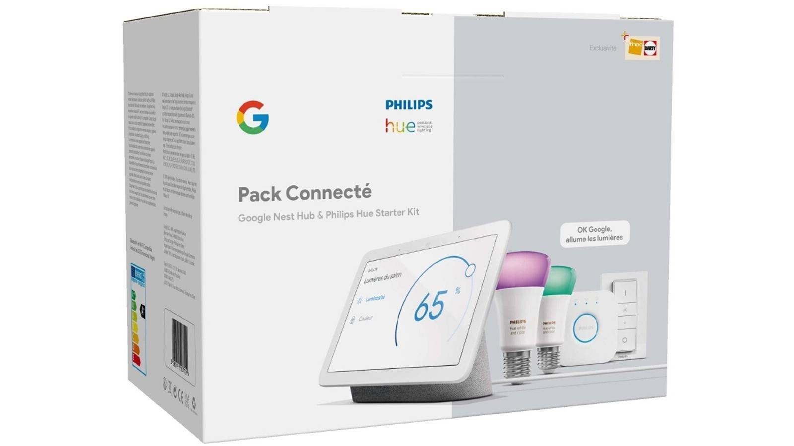pack objets connectés Google Philips Hue