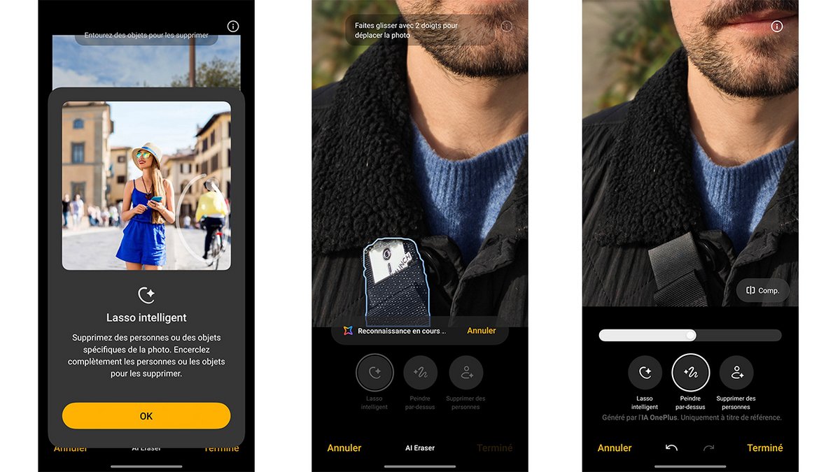 L'IA de retouche photo fait le travail, mais on peut acter que Google fait mieux dans l'ensemble. © Pierre Crochart pour Clubic.com