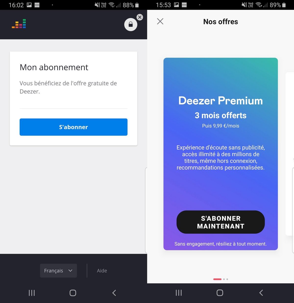 Comment créer un compte Deezer