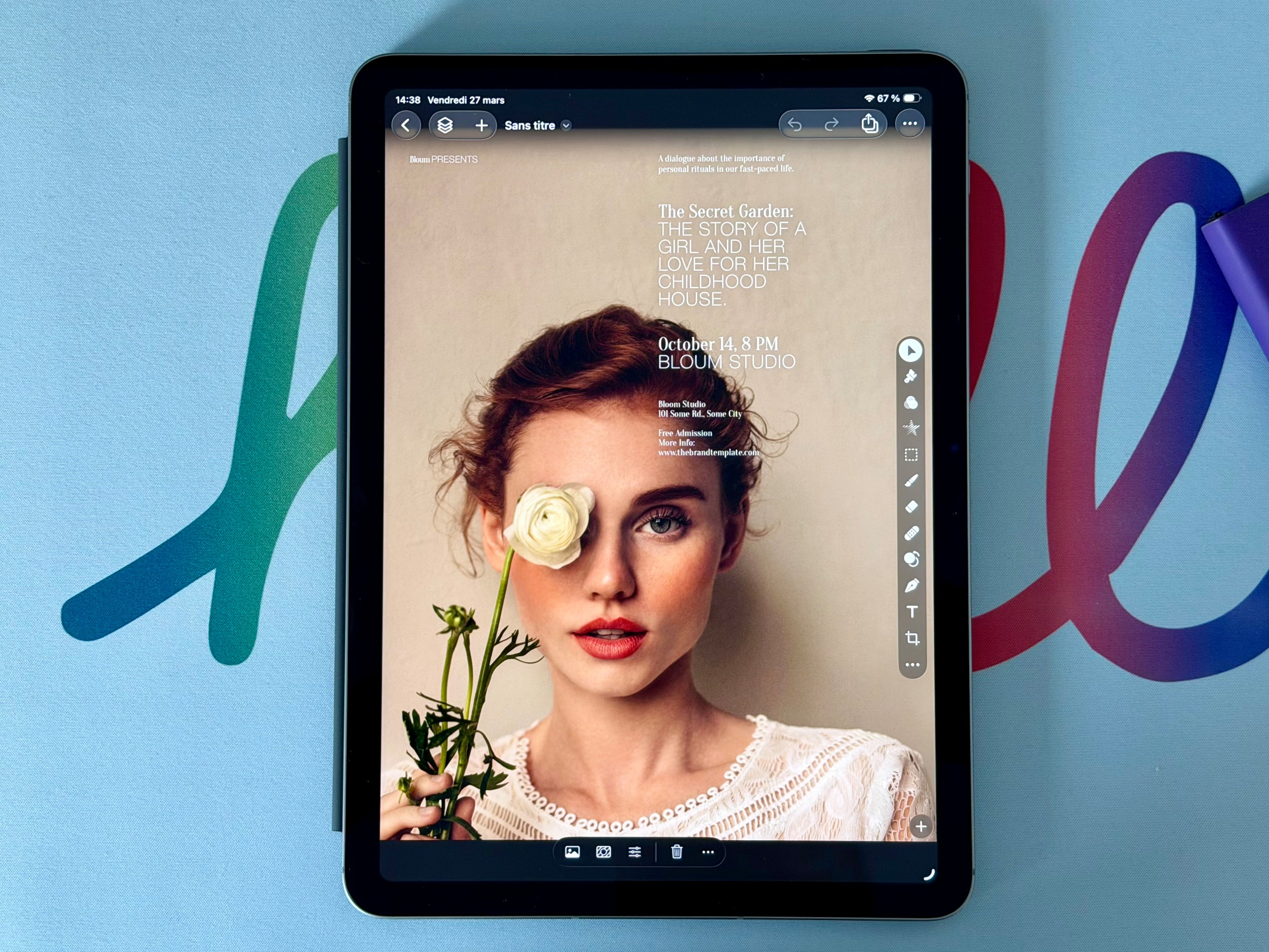 Un iPad Air boosté avec la puce M4 pour les tâches créatives ©Mathieu Grumiaux pour Clubic