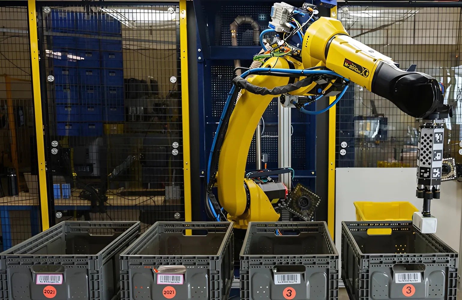 Le robot Sparrow d'Amazon. ©Amazon