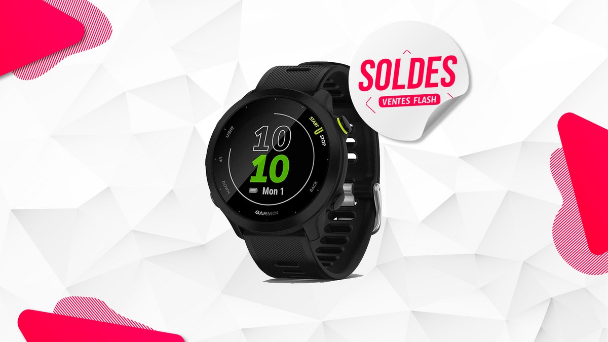 La montre connectée Garmin Forerrunner 55