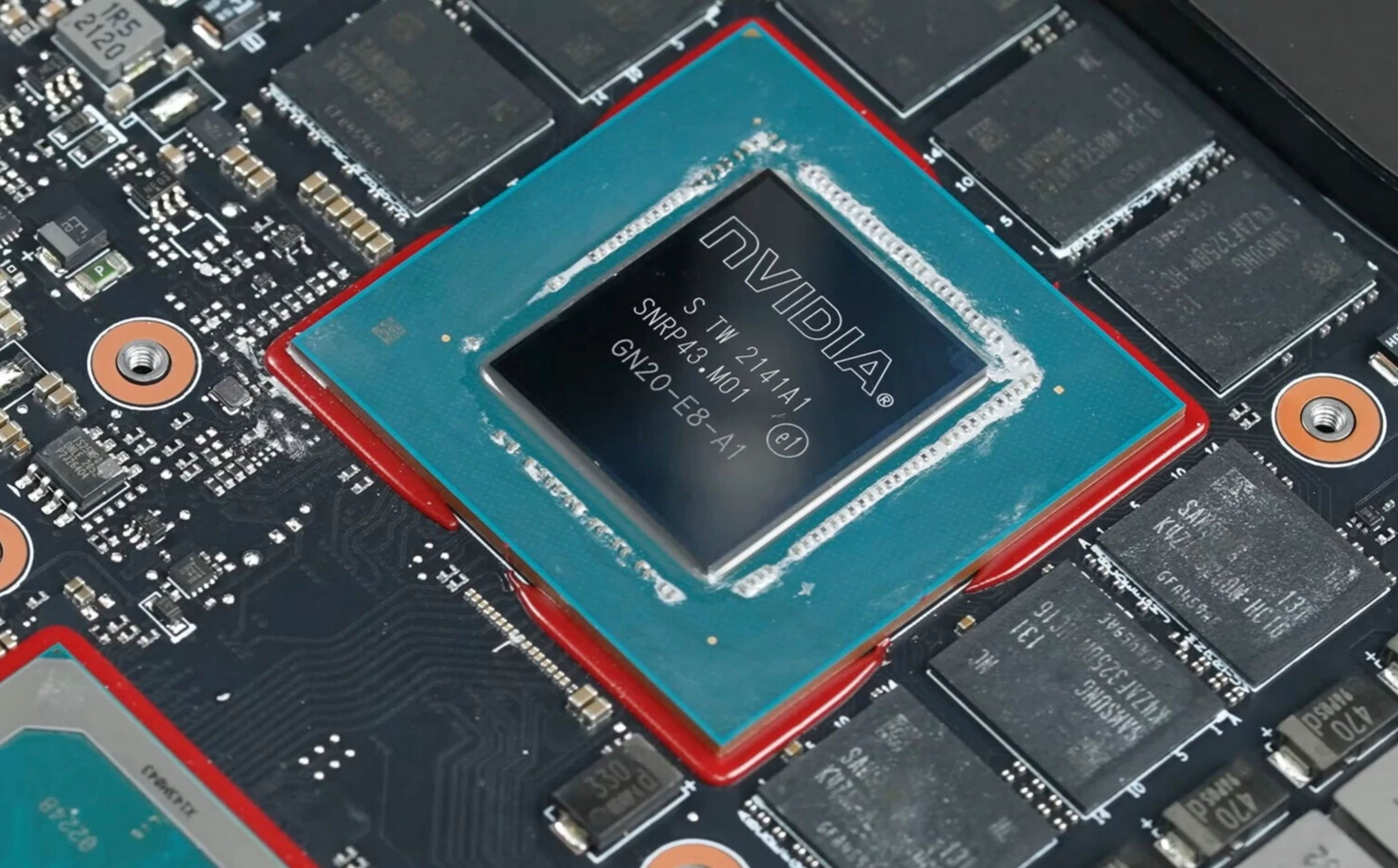 Une puce mobile Nvidia, pour illustration // © Nvidia via TechPowerUp