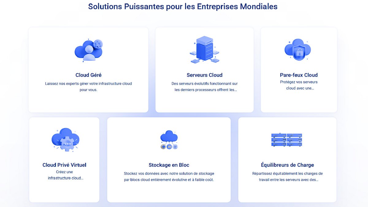 Les solutions Kamatera - © Kamatera 