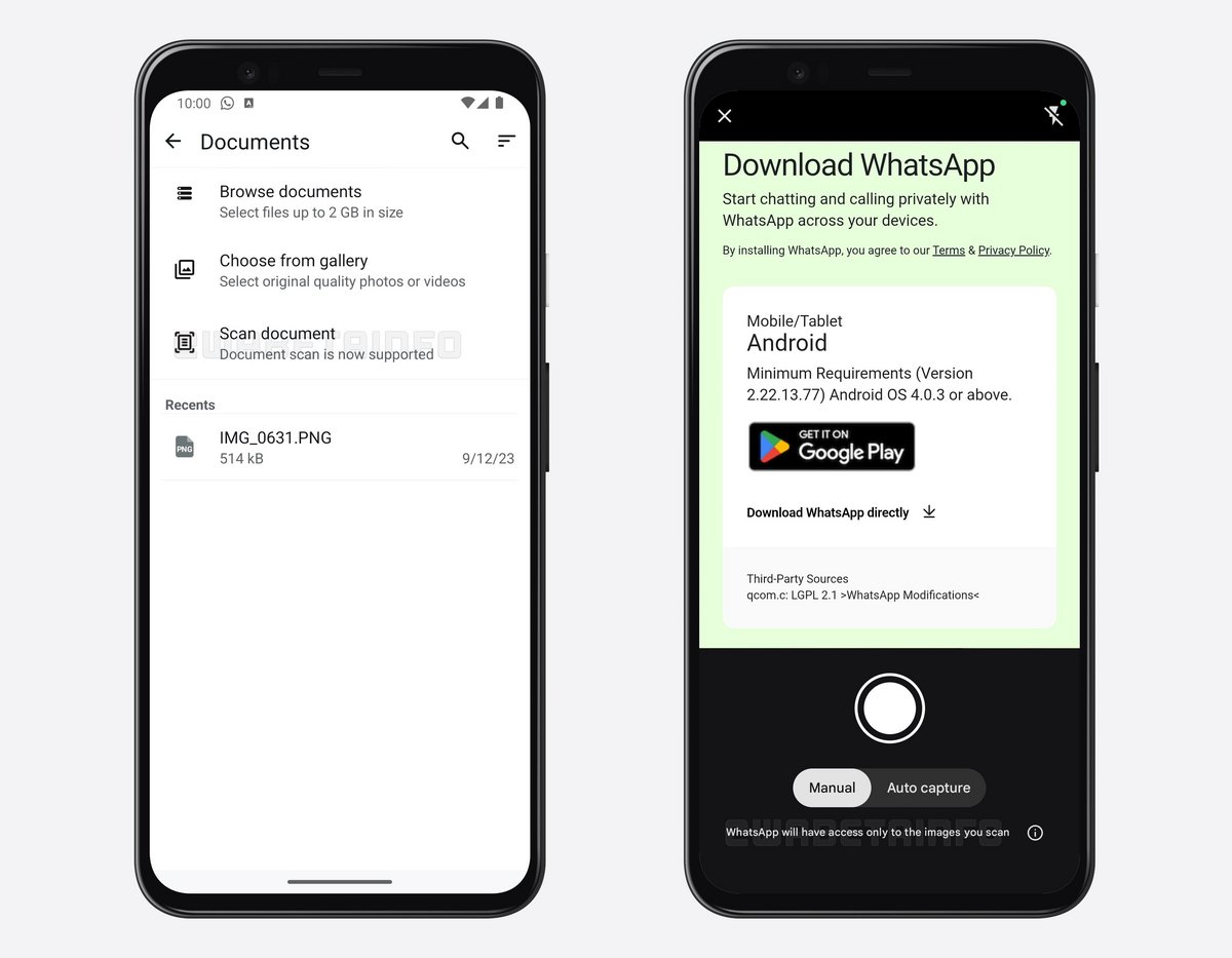 Après iOS, la fonctionnalité a fait son chemin dans la bêta d'Android.  © WABetaInfo