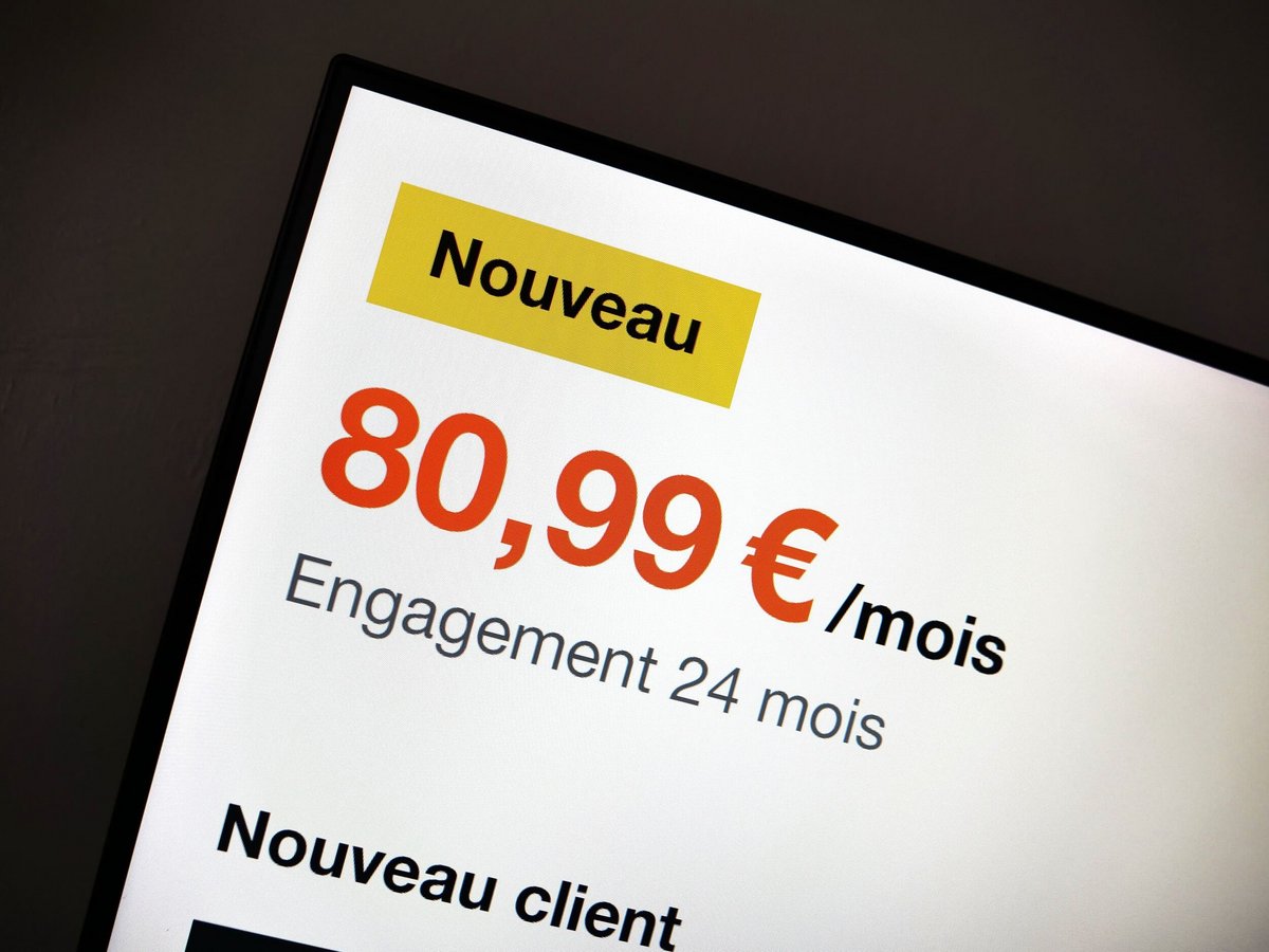 Le nouveau forfait mobile d'Orange est affiché à un prix... XXL © Alexandre Boero / Clubic